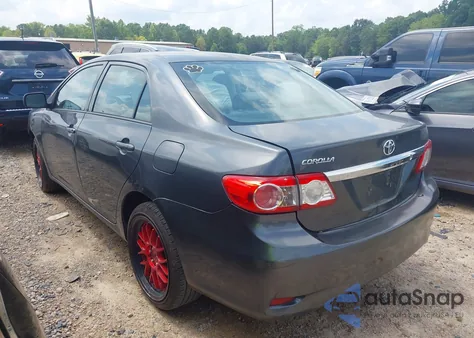 2012 Toyota Corolla L z USA, uszkodzony, nr VIN 2T1BU4EE7CC821955